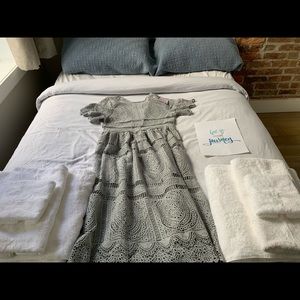 Chic Wish New Granny Square Pattern Style Dress